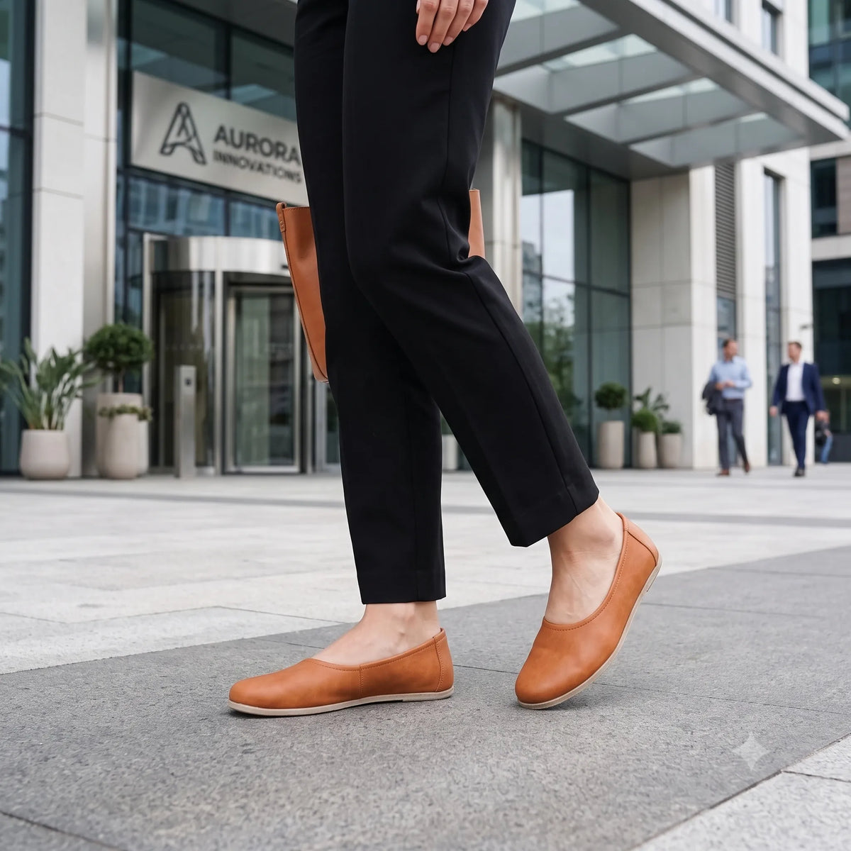 Crazy Barefoot Ballet Shoes – Classic Sole — Leather Sole – Honey Camel