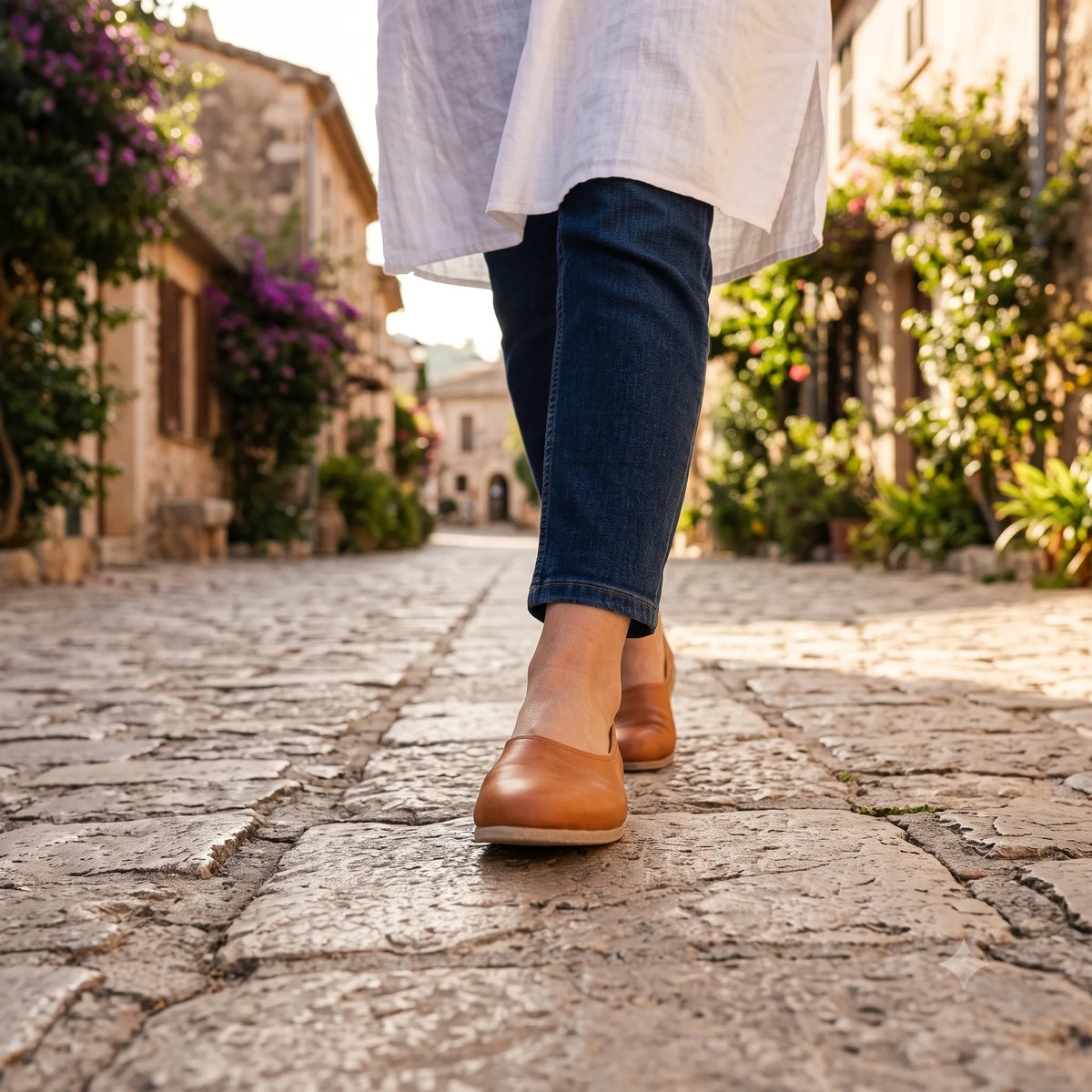 Crazy Barefoot Ballet Shoes – Classic Sole — Leather Sole – Honey Camel