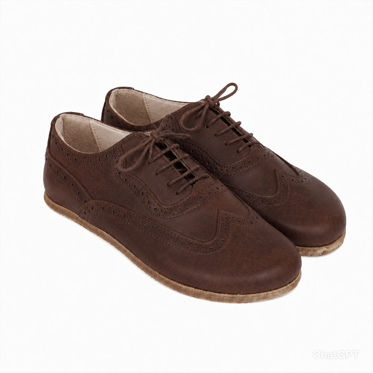Crazy Barefoot Moccasin Shoes – Classic Sole — Leather Sole – Brown