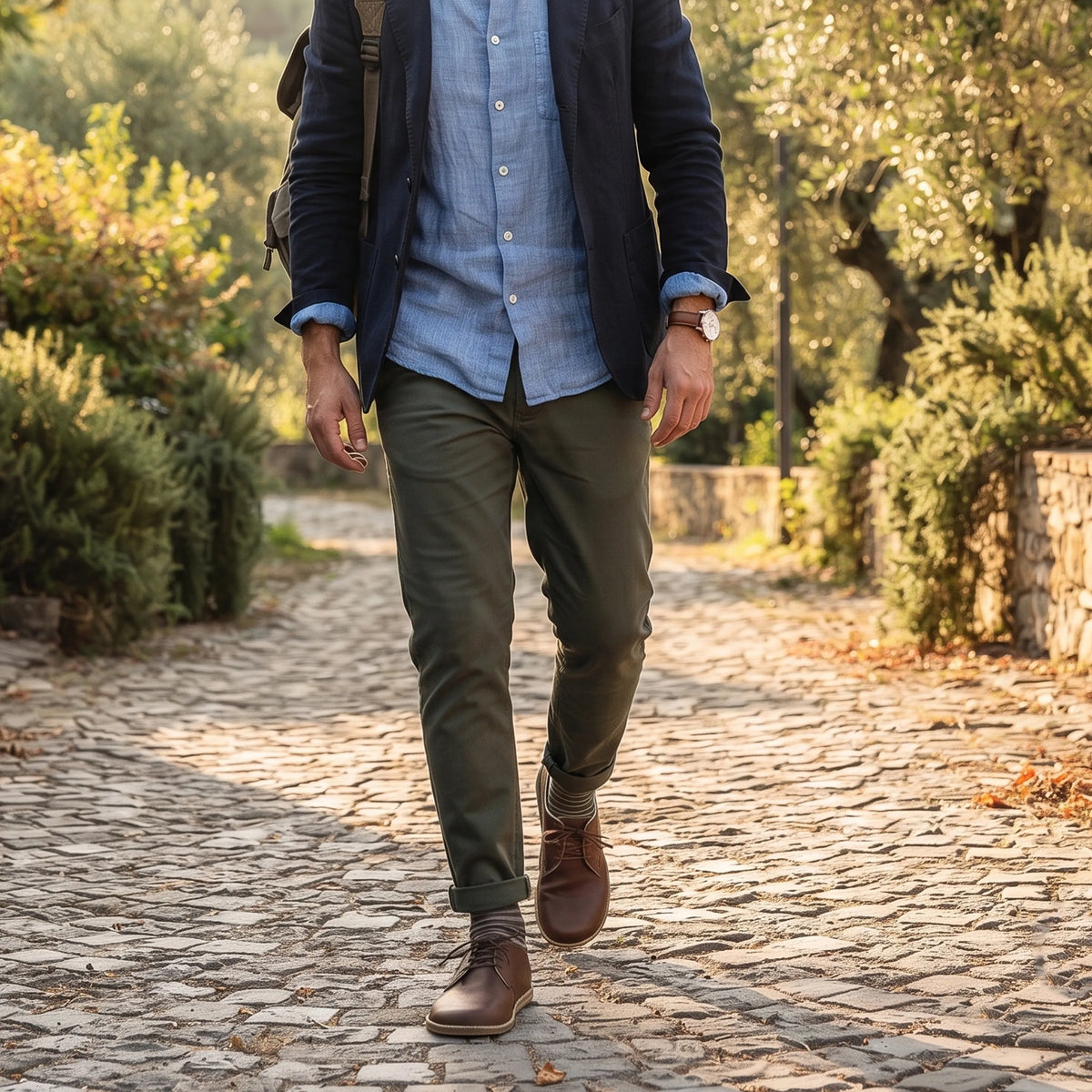Crazy Barefoot Oxford Shoes — Leather Sole – Brown