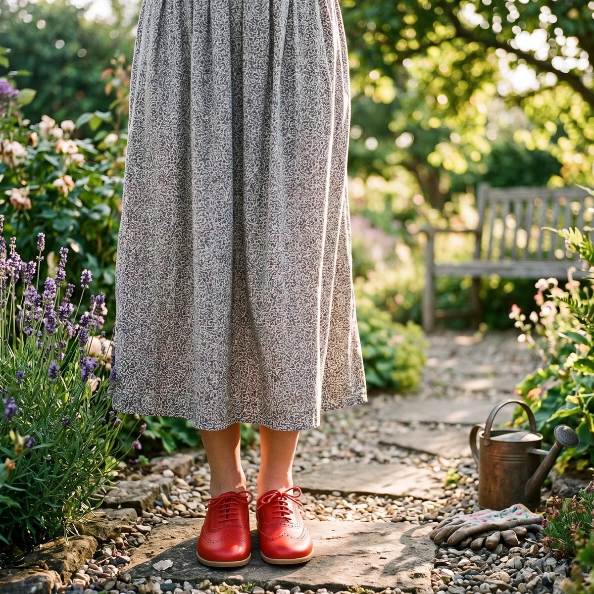 Smooth Barefoot Moccasin Shoes – Classic Sole — Leather Sole – Red