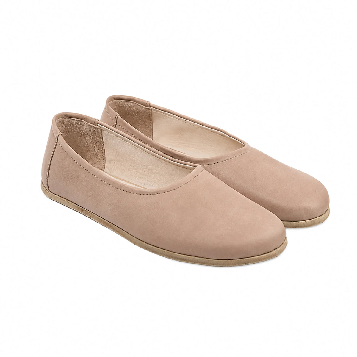 Crazy Barefoot Ballet Shoes – Classic Sole — Leather Sole – Undyed Crust