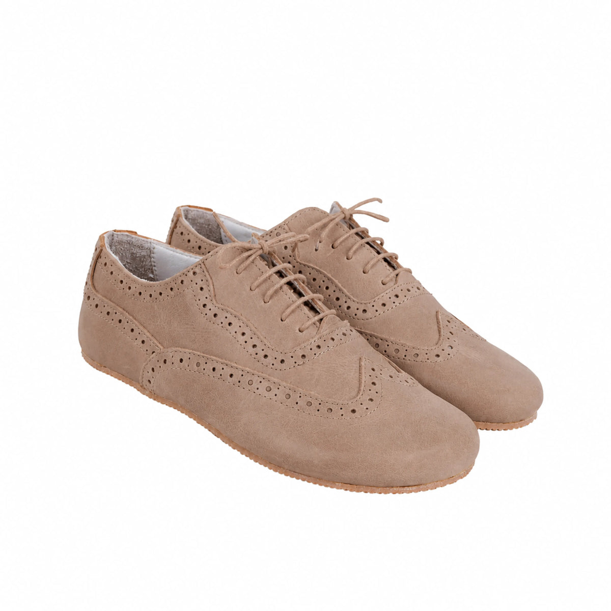 Crazy Barefoot Moccasin Shoes – Rubber Sole – Undyed Crust