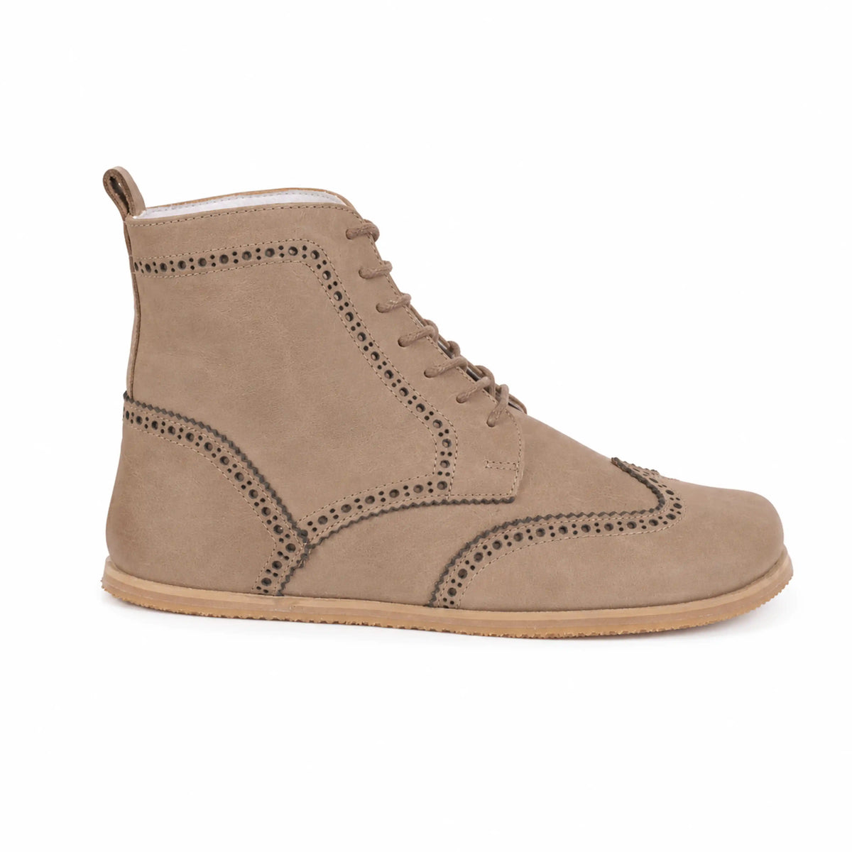 Crazy Barefoot Moccasin Boots Shoes – Eva Outsole – Undyed Crust