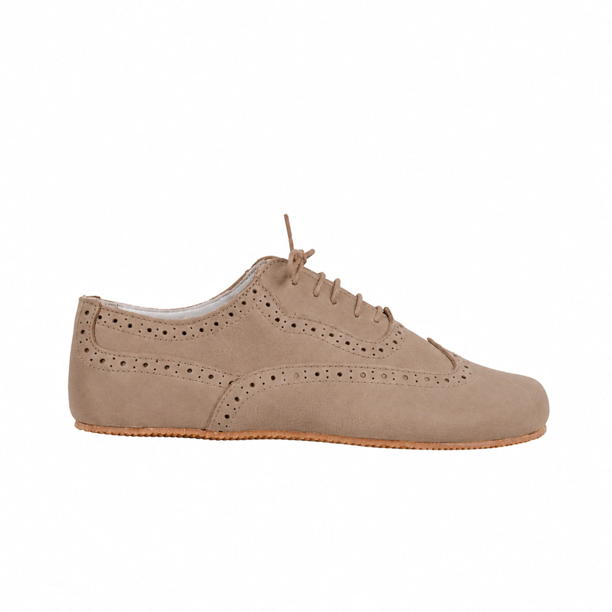 Crazy Barefoot Moccasin Shoes – Rubber Sole – Undyed Crust