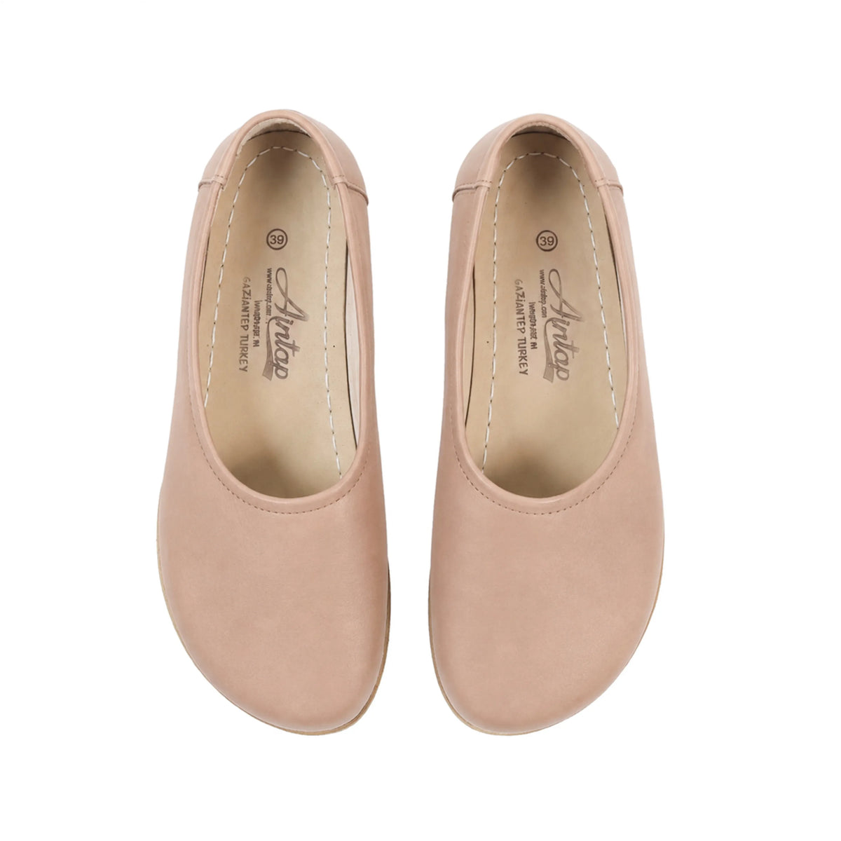 Crazy Barefoot Ballet Shoes – Classic Sole — Leather Sole – Undyed Crust