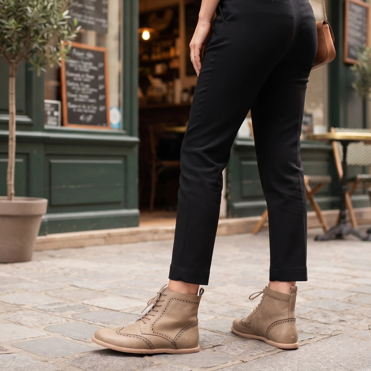 Crazy Barefoot Moccasin Boots Shoes – Eva Outsole – Undyed Crust
