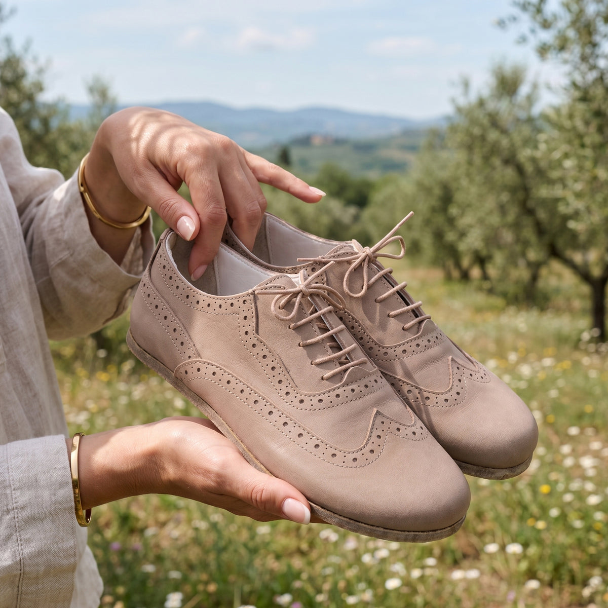 Crazy Barefoot Moccasin Shoes – Classic Sole — Leather Sole – Undyed Crust