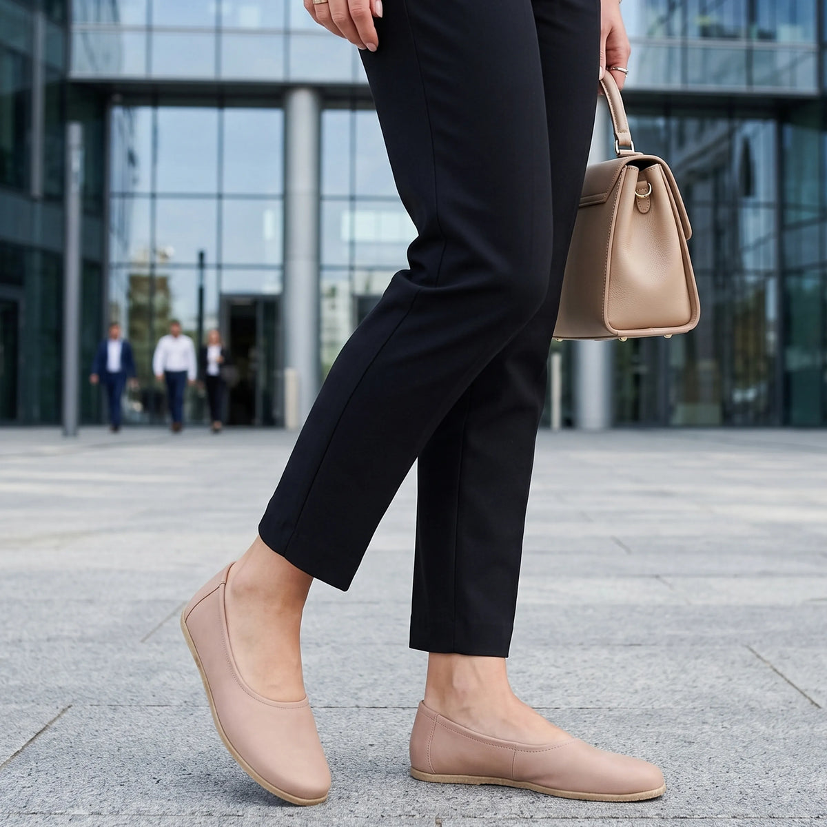 Crazy Barefoot Ballet Shoes – Classic Sole — Leather Sole – Undyed Crust