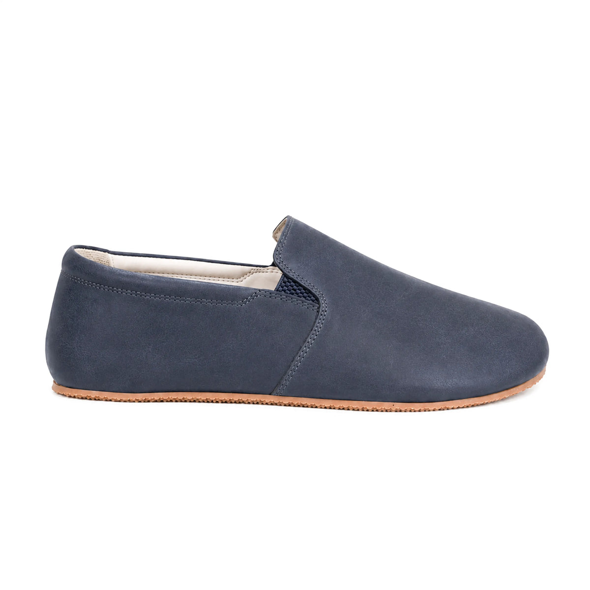 Crazy Barefoot Slip-On Shoes – Rubber Sole – Navy Blue