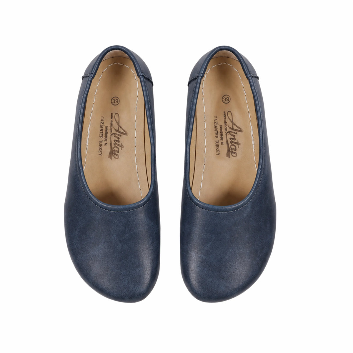Crazy Barefoot Ballet Shoes – Rubber Sole – Navy Blue
