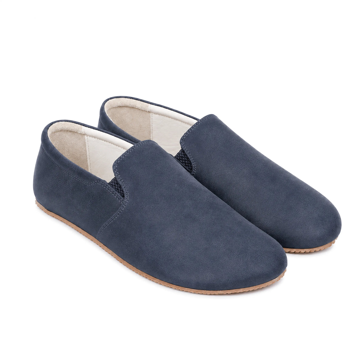 Crazy Barefoot Slip-On Shoes – Rubber Sole – Navy Blue