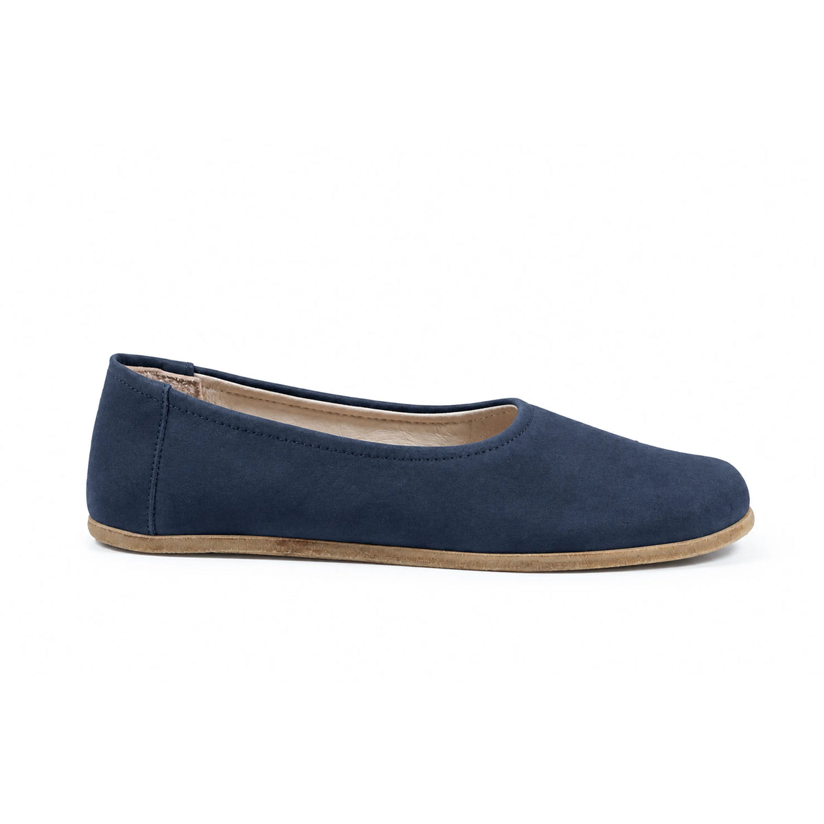 Nubuck Barefoot Ballet Shoes – Classic Sole — Leather Sole – Jeans