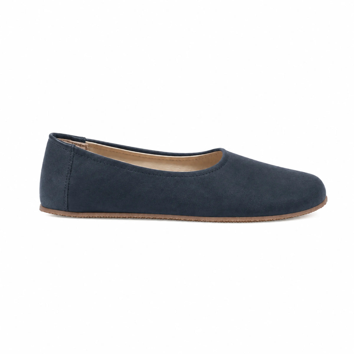 Nubuck Barefoot Ballet Shoes – Rubber Sole – Jeans