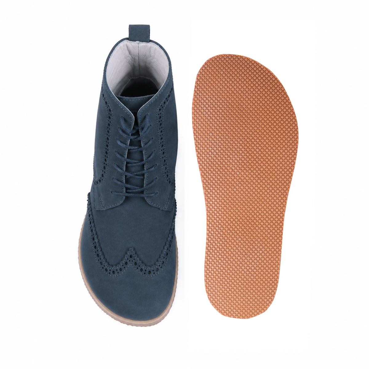 Nubuck Barefoot Moccasin Boots Shoes – Eva Outsole – Jeans