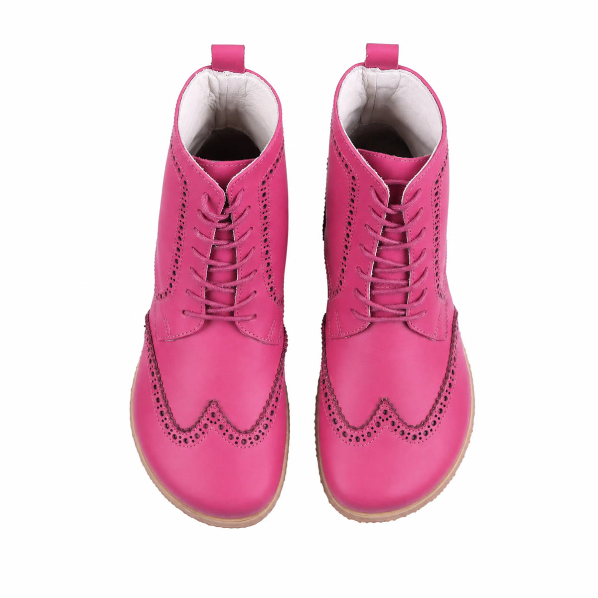 Smooth Barefoot Moccasin Boots Shoes – Eva Outsole – Fuscia