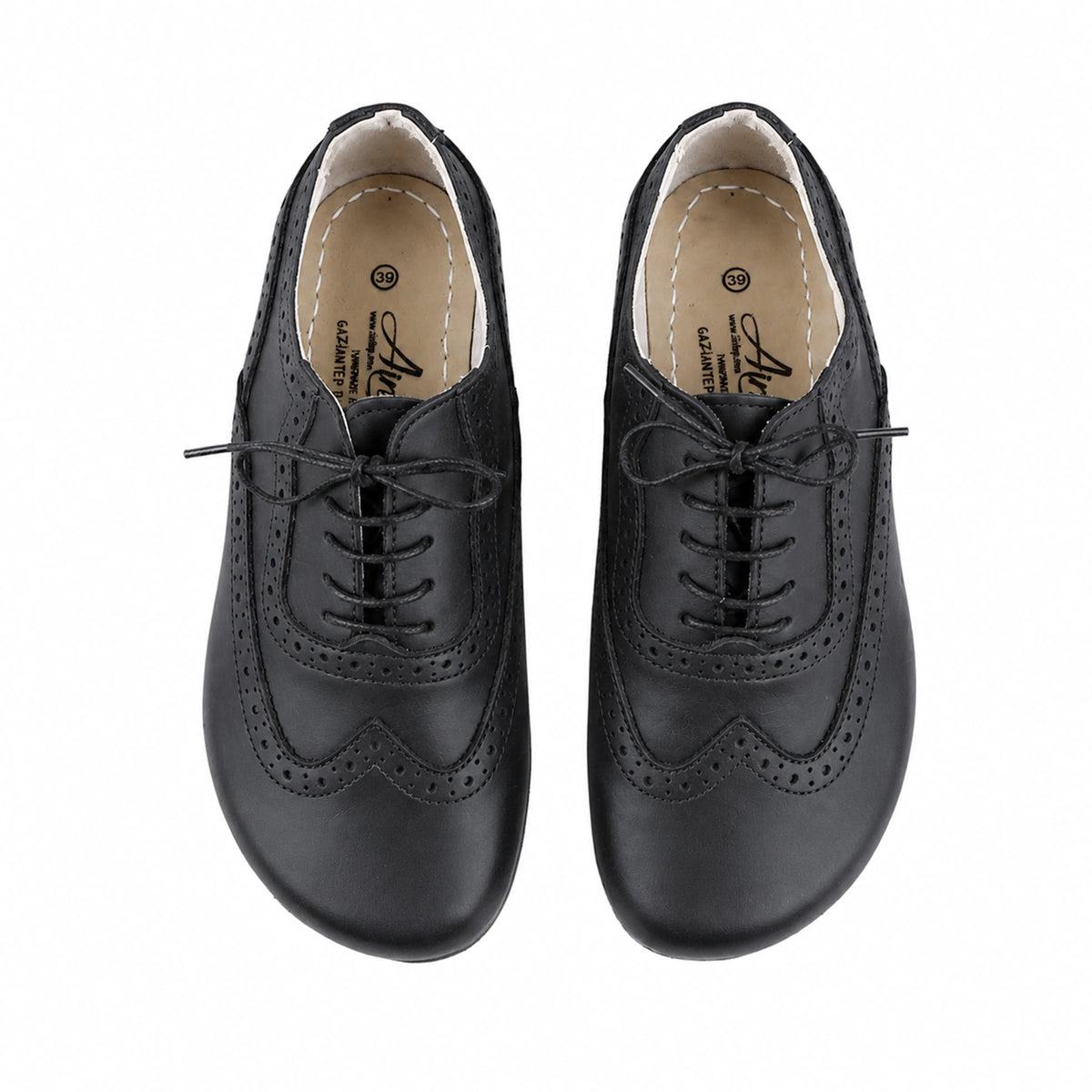 Crazy Barefoot Moccasin Shoes – Classic Sole — Leather Sole – Black