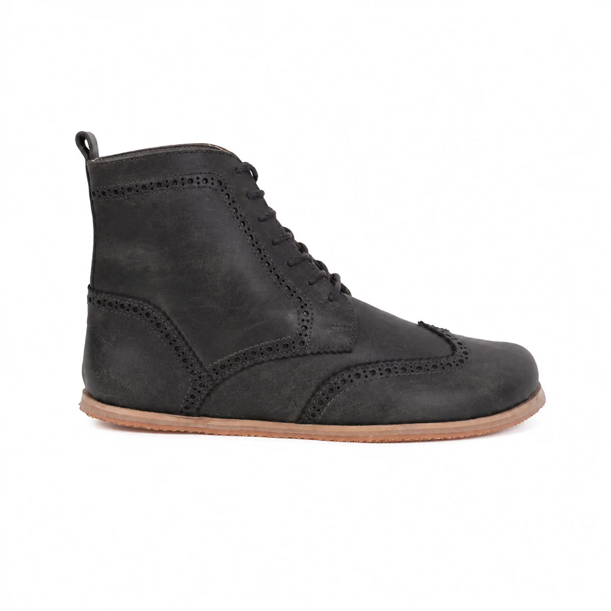 Crazy Barefoot Moccasin Boots Shoes – Eva Outsole – Black