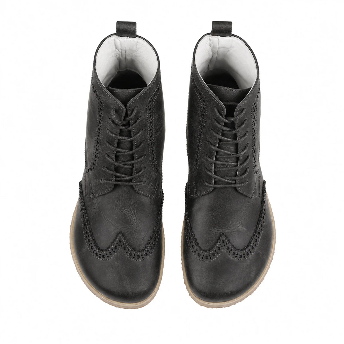 Crazy Barefoot Moccasin Boots Shoes – Eva Outsole – Black
