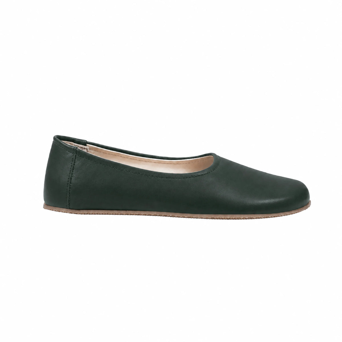 Smooth Barefoot Ballet Shoes – Rubber Sole – Green